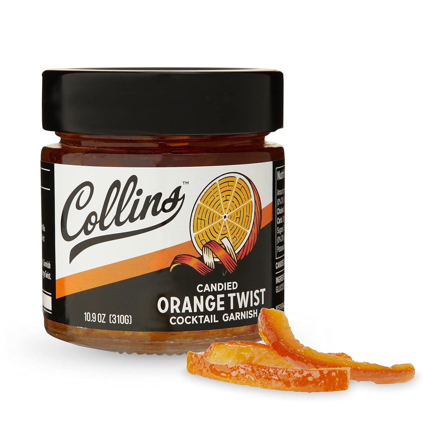 Collins Candied Orange Twist
