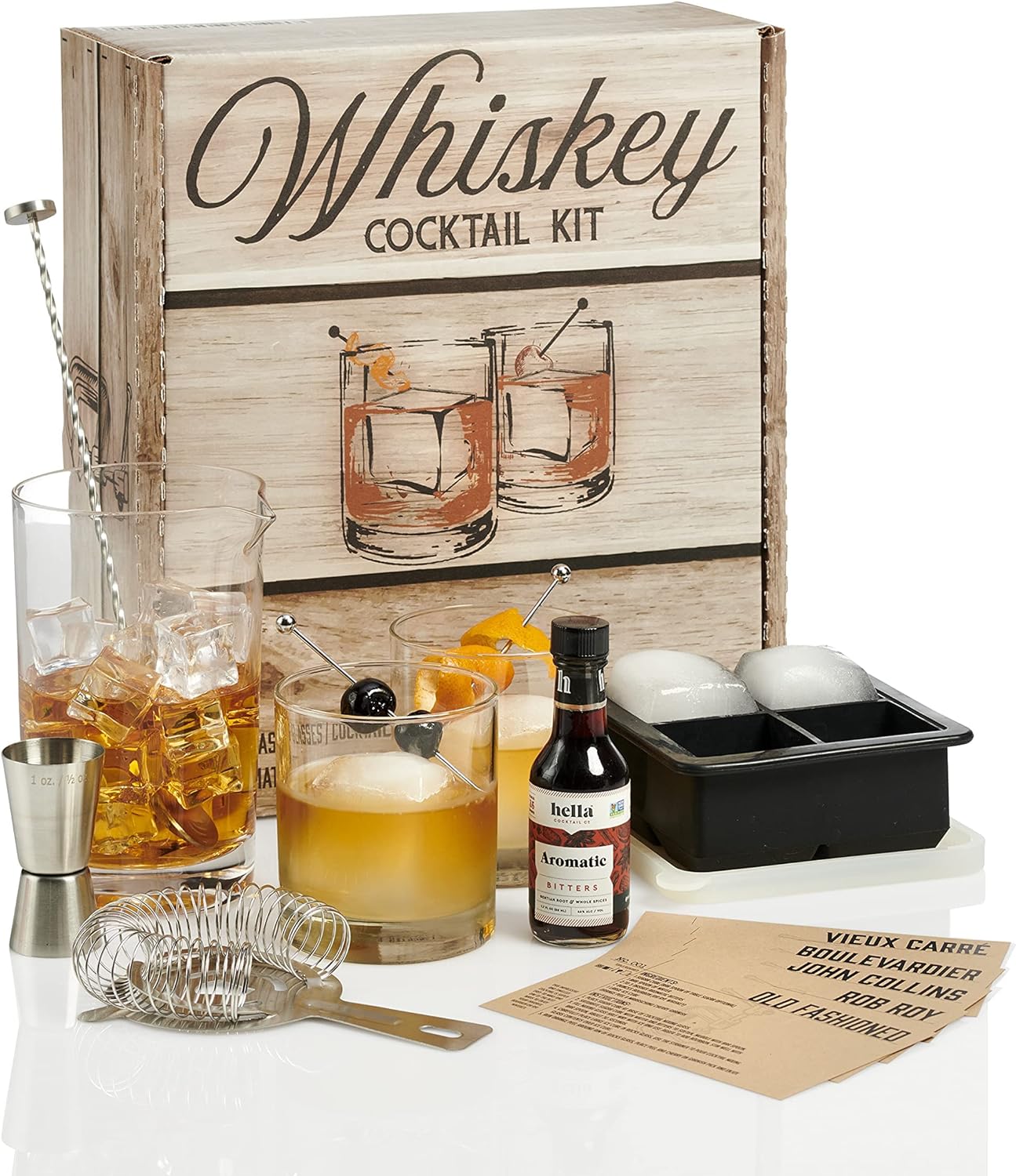 the Complete Whiskey Cocktail Kit