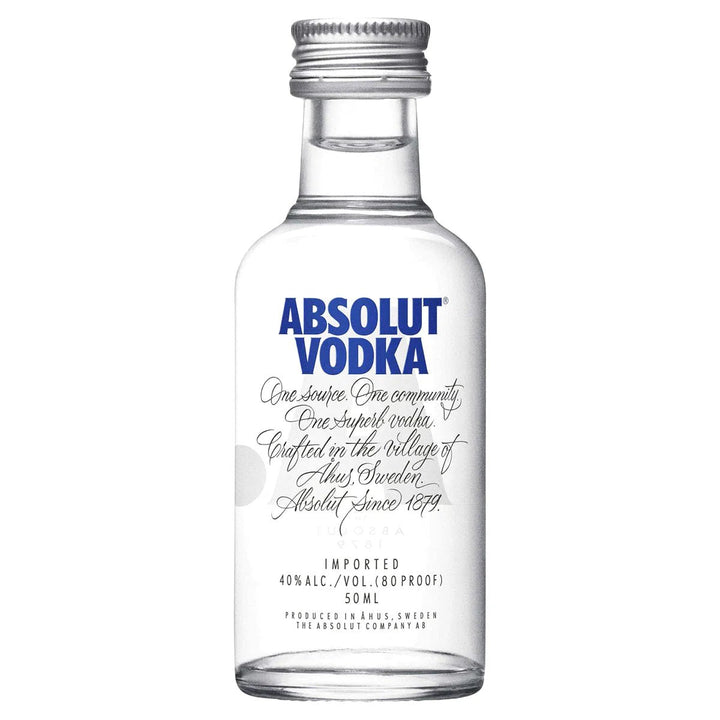 Absolut Vodka 50ml Miniature Bottle - Bottles2Gift