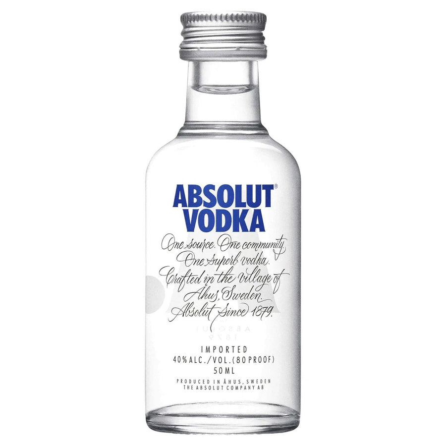 Absolut Vodka 50ml Miniature Bottle - Bottles2Gift