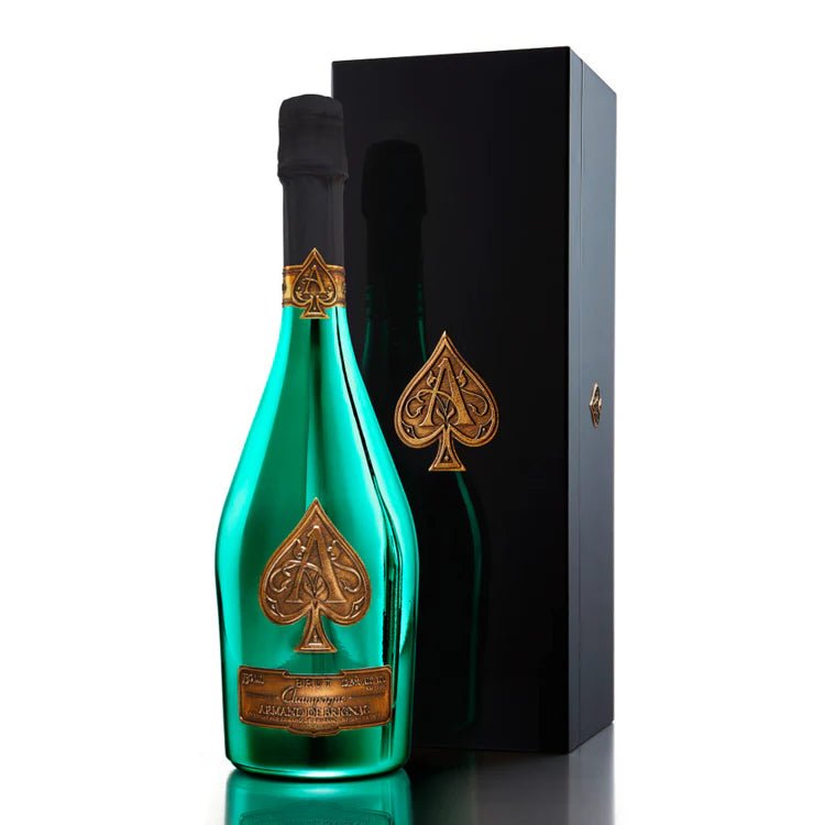 Armand de Brignac Blanc de Blanc Ace of Spades Green Champagne 750ml - Bottles2Gift