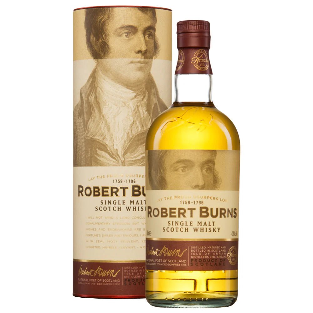 Arran Robert Burns Single Malt Scotch - Bottles2Gift