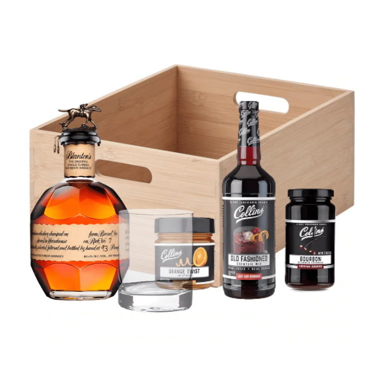 Blanton's and Collins Old Fashioned Cocktail Gift Box - Bottles2Gift