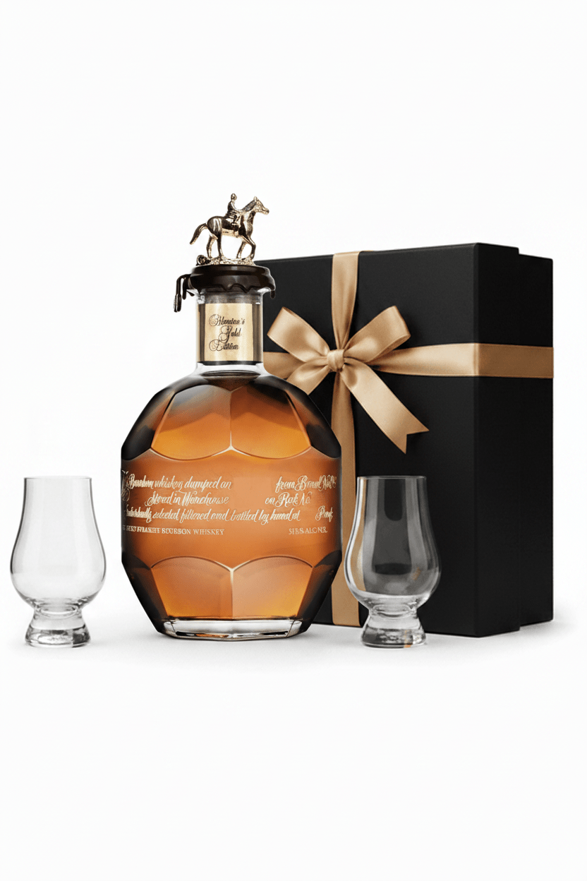 Blanton's Gold Edition Gift Set W/Gift Box and Glasses 750ml