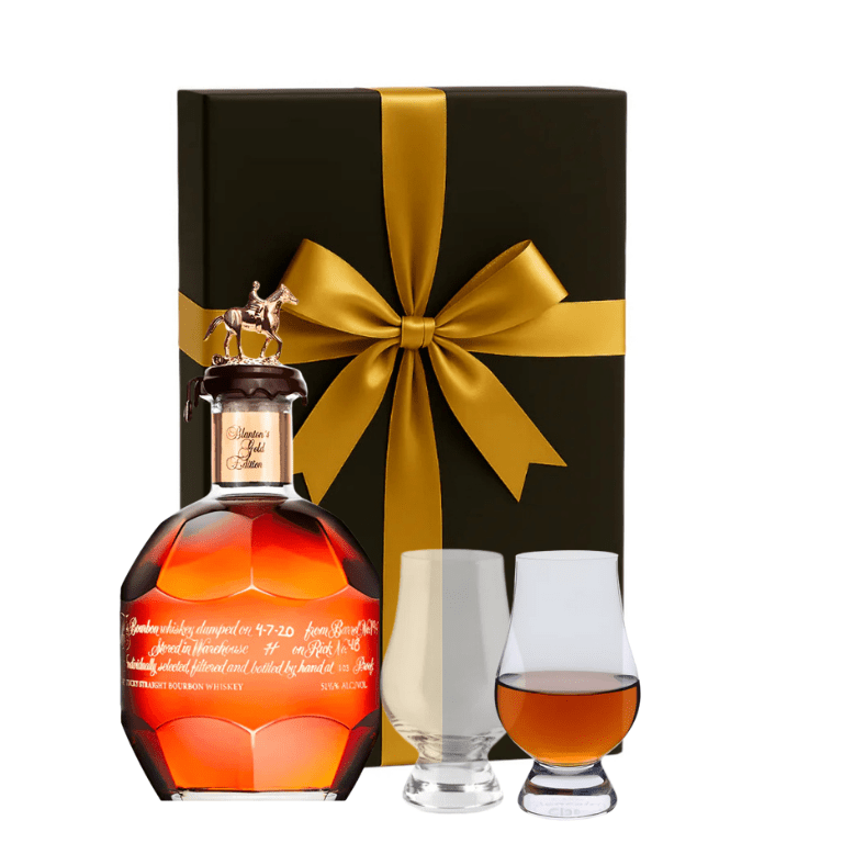 Blanton's Gold Edition Gift Set W/Gift Box and Glasses 750ml