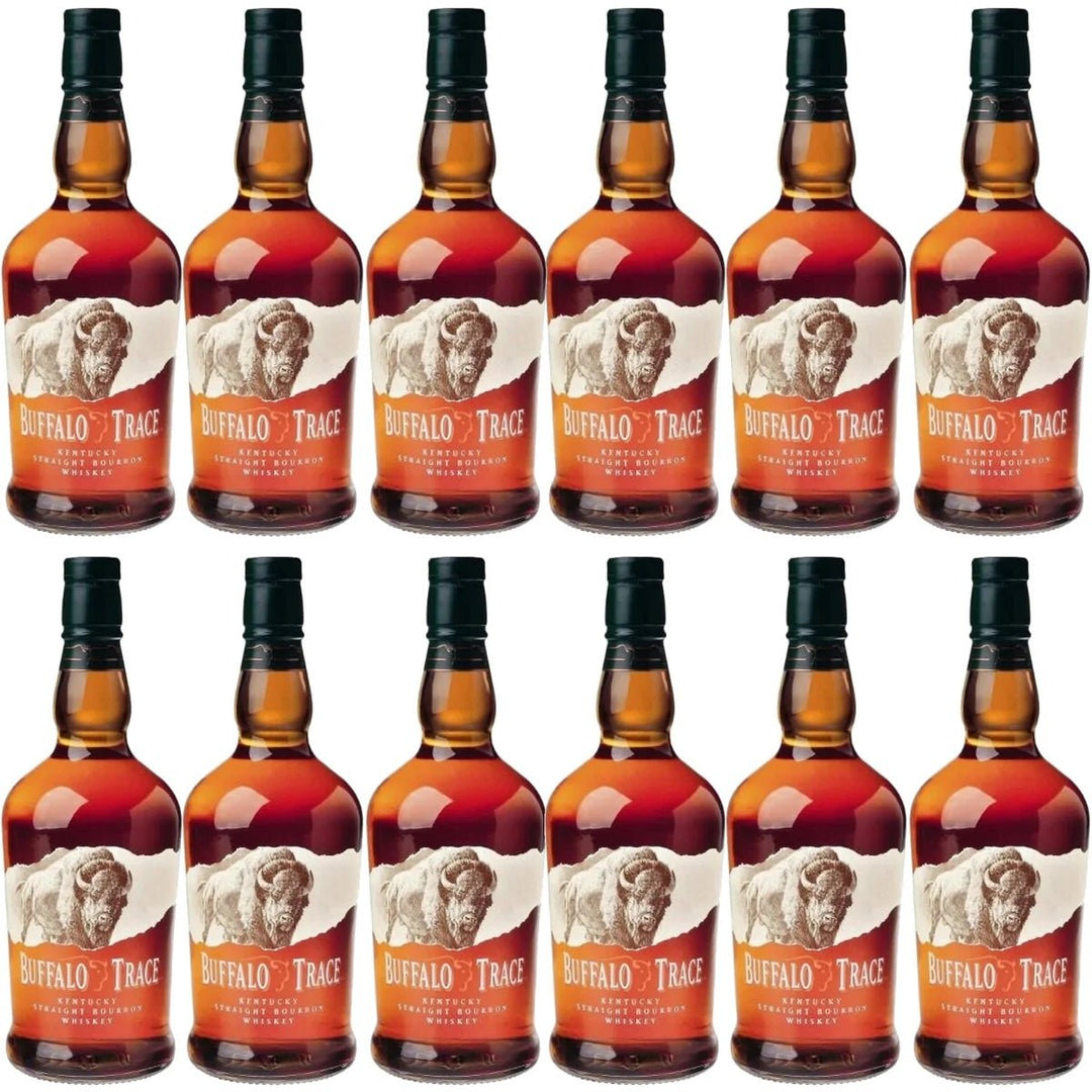Buffalo Trace Kentucky Straight Bourbon Whiskey 12 - Pack Case Bundle 750ml ( Full Case ) - Bottles2Gift