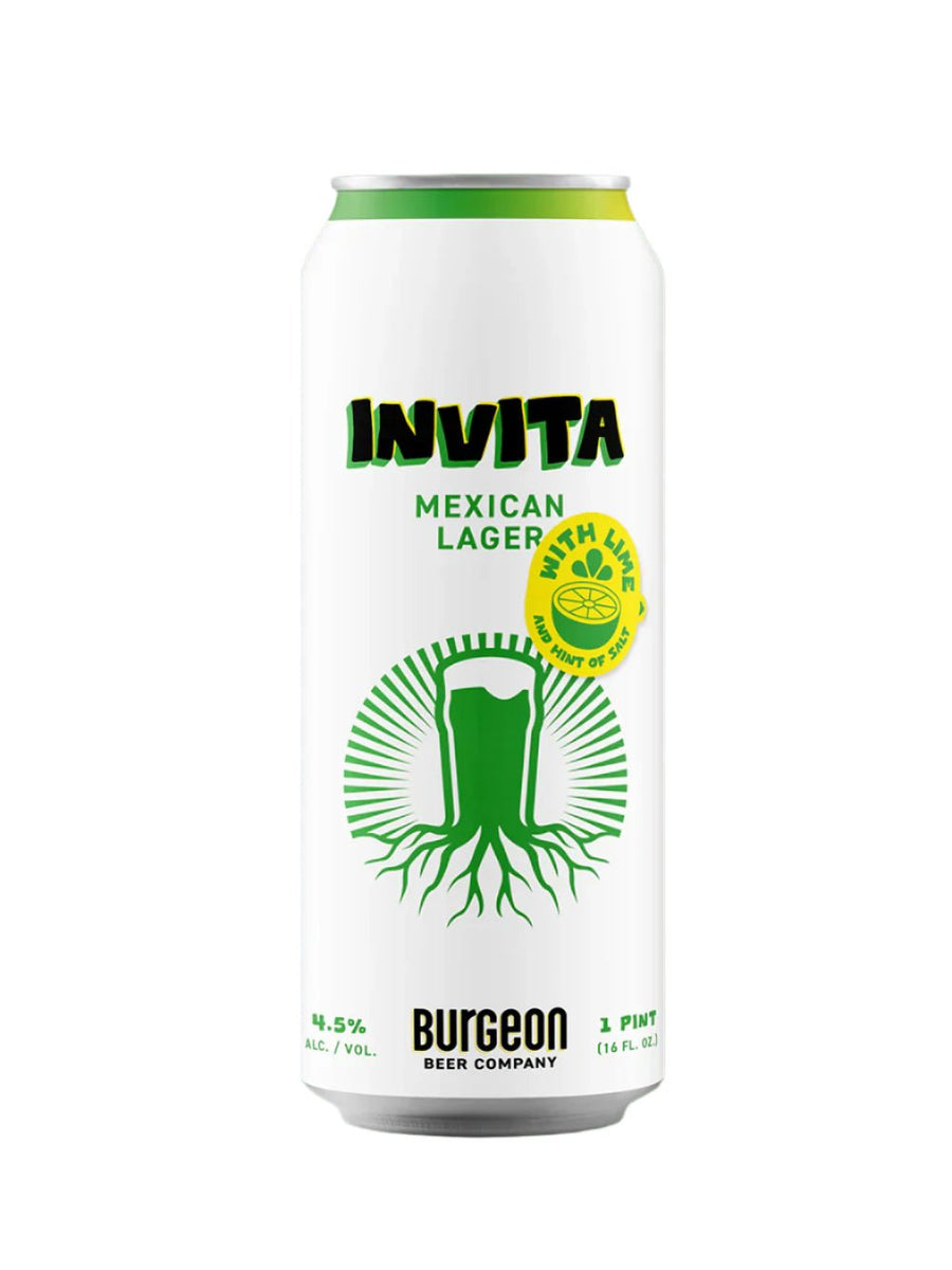Burgeon Beer Company - Invita W/ Lime and Salt - Bottles2Gift