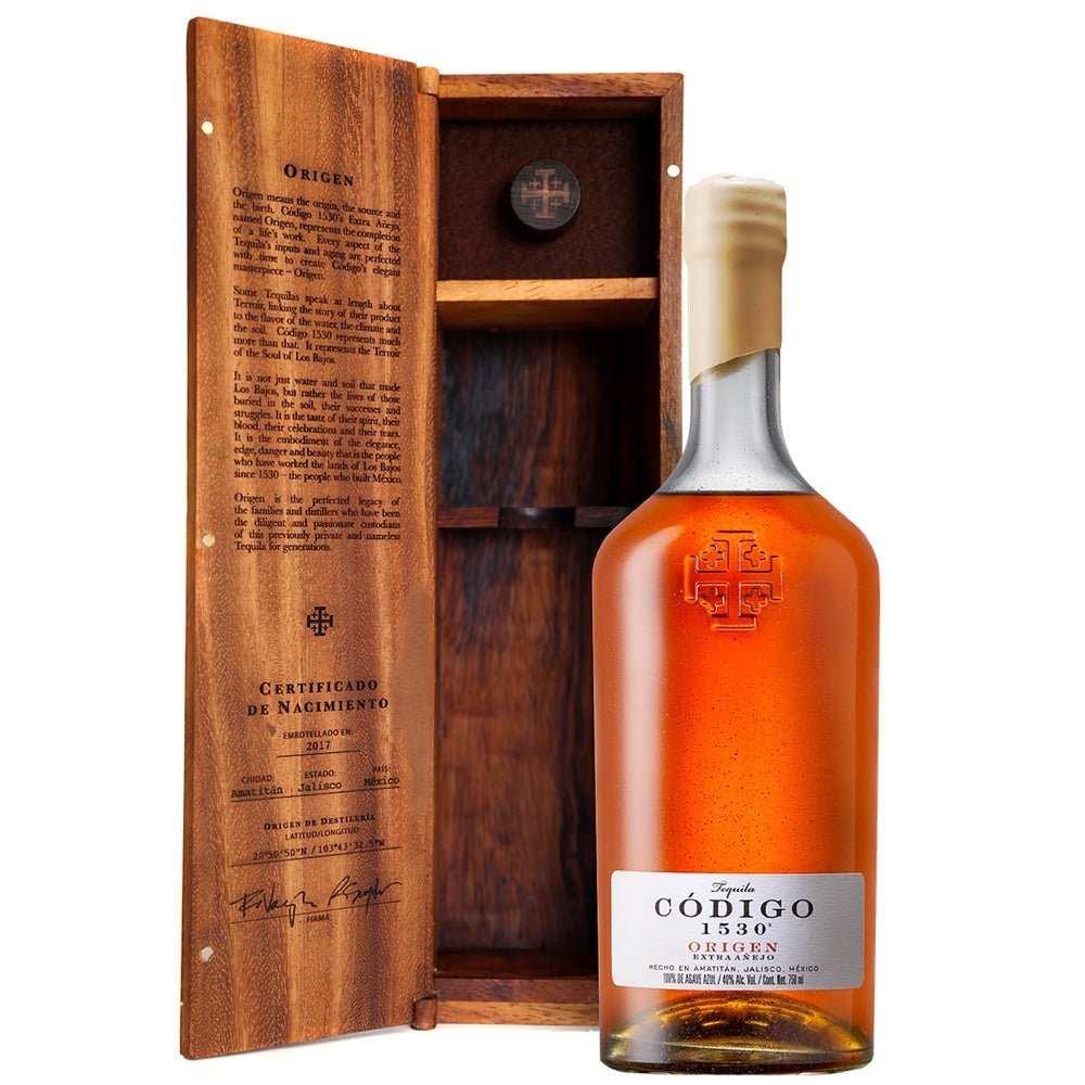 Codigo 1530 Origen Extra Anejo Tequila 750ml - Bottles2Gift
