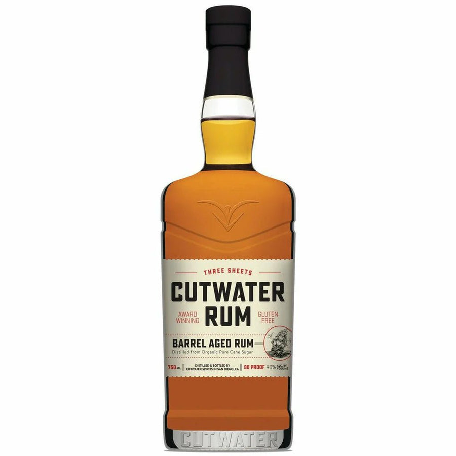 Cutwater Three Sheets Barrel Aged Rum - Bottles2Gift