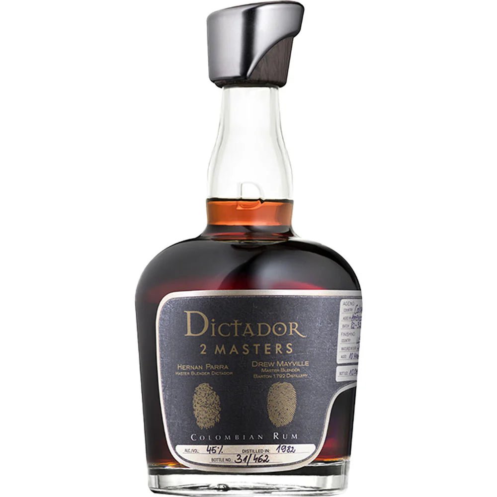 Dictador 2 Masters Barton Wheat Bourbon Finish 36 Year Columbian Aged Rum - Bottles2Gift