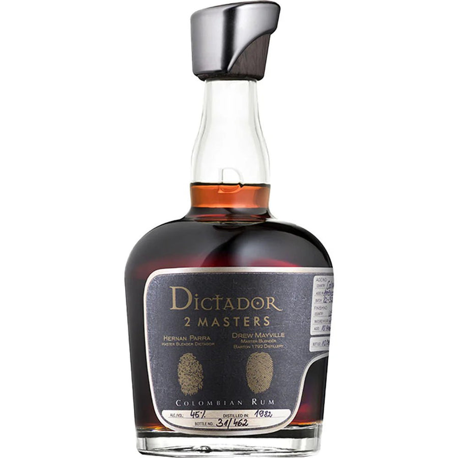 Dictador 2 Masters Barton Wheat Bourbon Finish 36 Year Columbian Aged Rum - Bottles2Gift