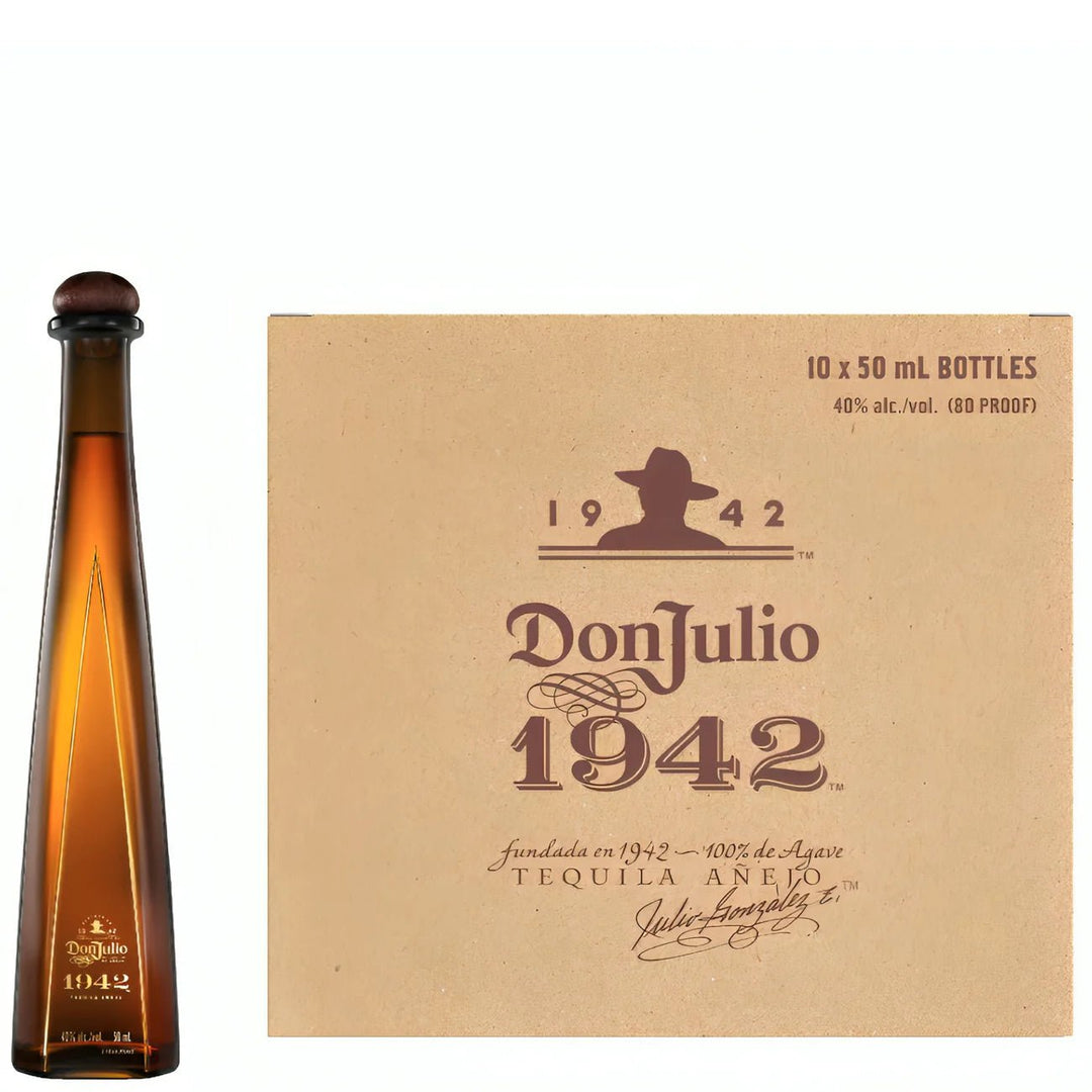 Don Julio 1942 Anejo Tequila 10pk/50ml - Bottles2Gift