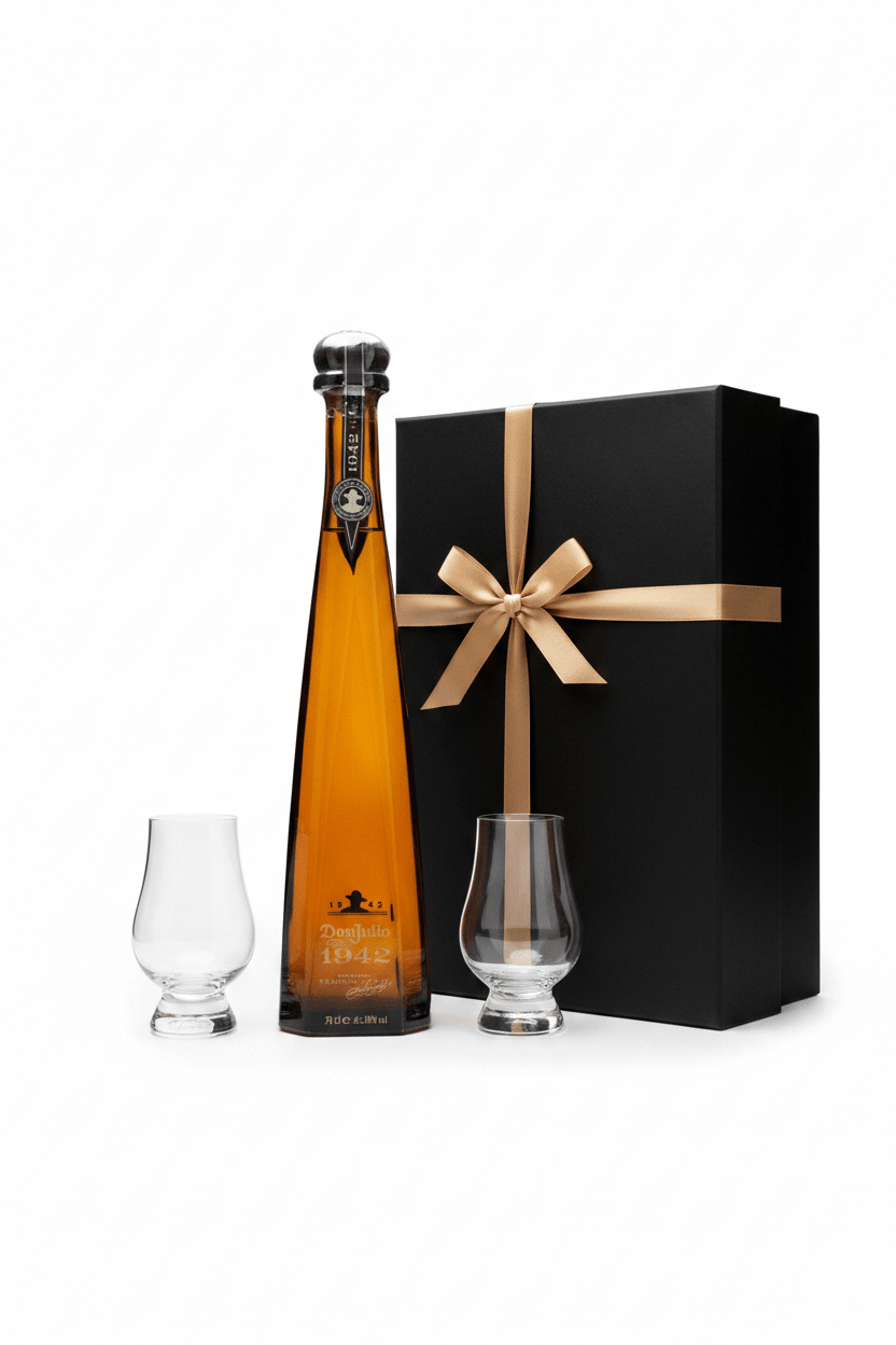 Don Julio 1942 Tequila Gift Set W/ Gift Box and Glasses 750ml