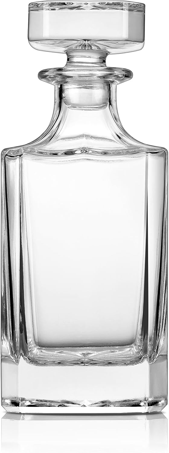 Elegant Crystal Decanter with Stopper - Bottles2Gift