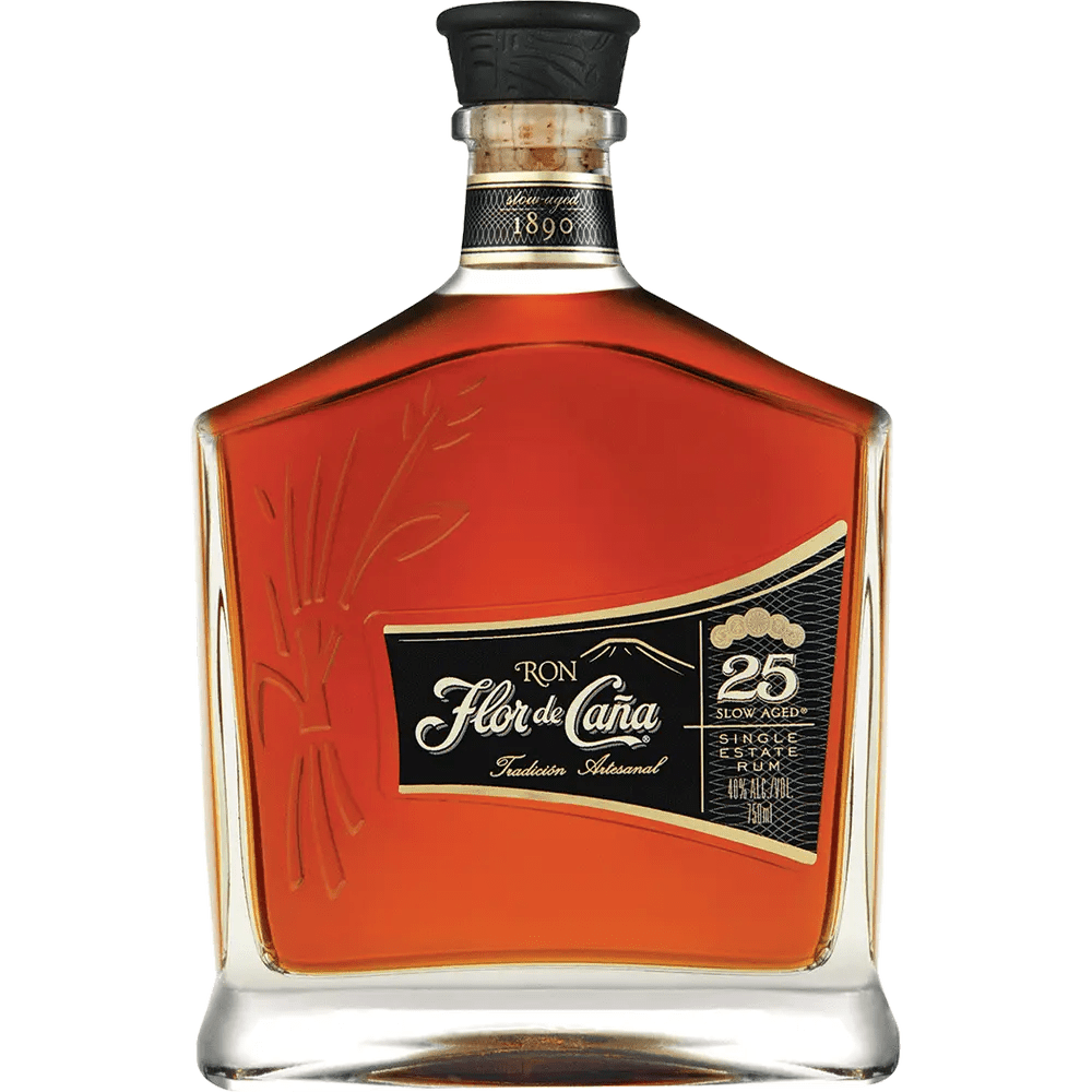 Flor de Cana 25 Year Old Centenario Rum 750ml - Bottles2Gift