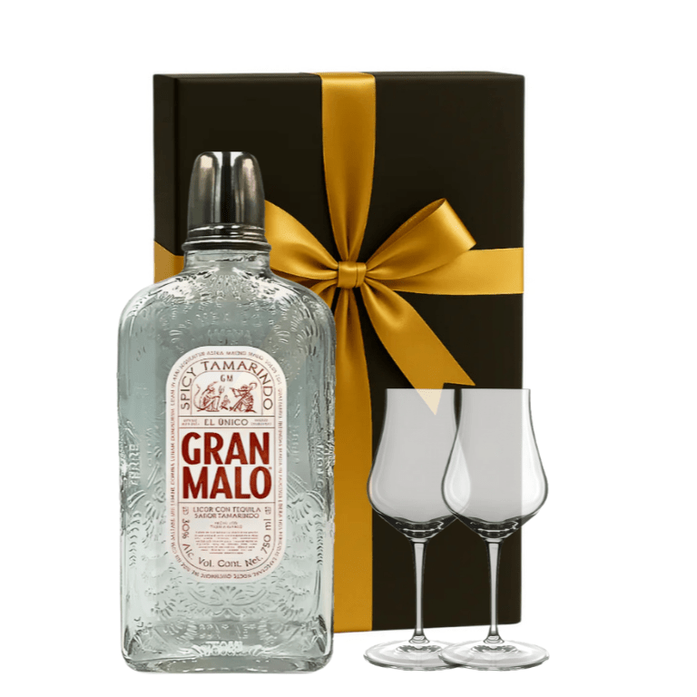 Gran Malo Spicy Tamarindo Tequila Gift Box W/ 2 Glasses - Bottles2Gift
