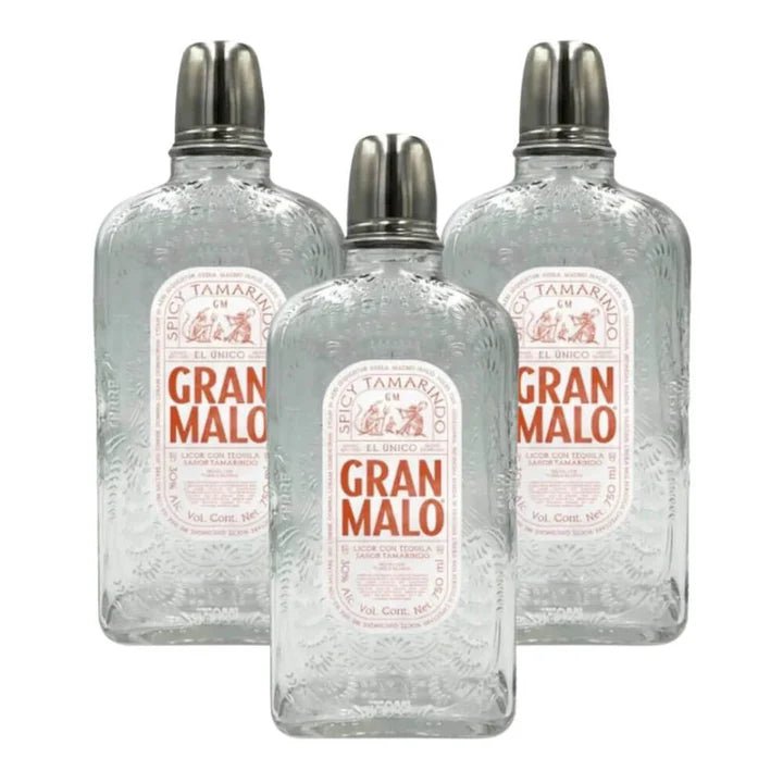 Gran Malo Spicy Tamarindo Tequila Liqueur 750ml - 3 Bottle Bundle