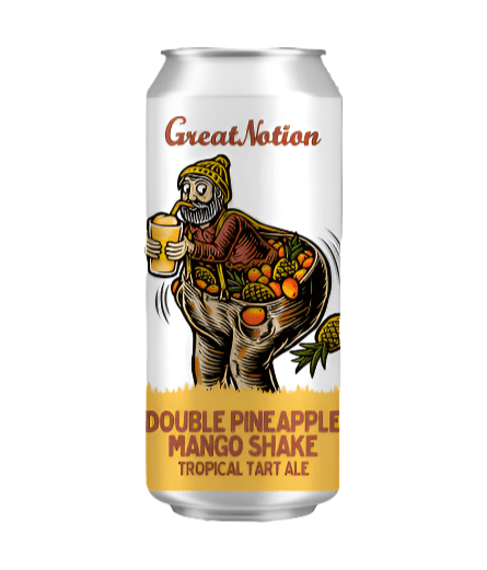 Great Notion Brewing - Double Pineapple Mango Shake: Tropical Tart Ale - Bottles2Gift