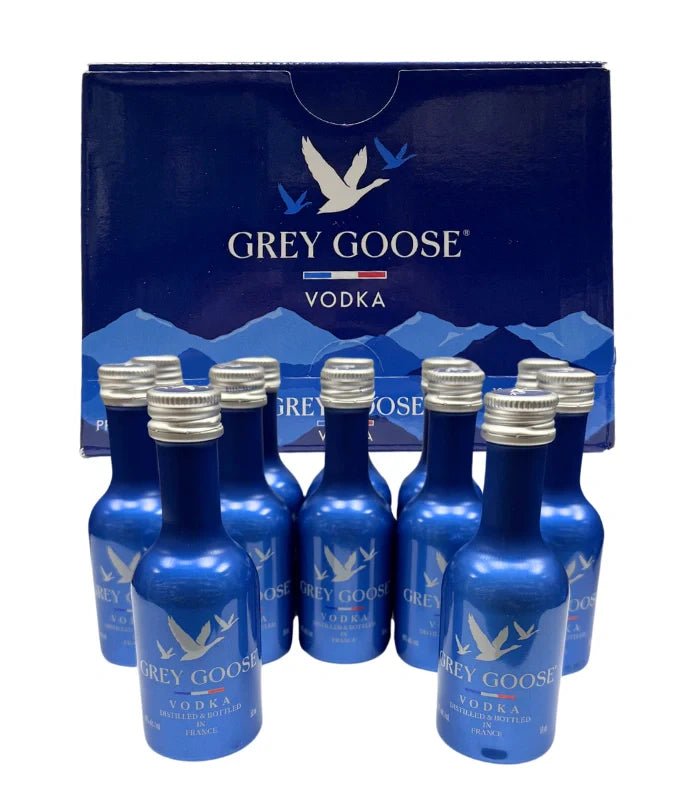 Grey Goose Vodka 50ml Aluminum Miniature - Bottles2Gift