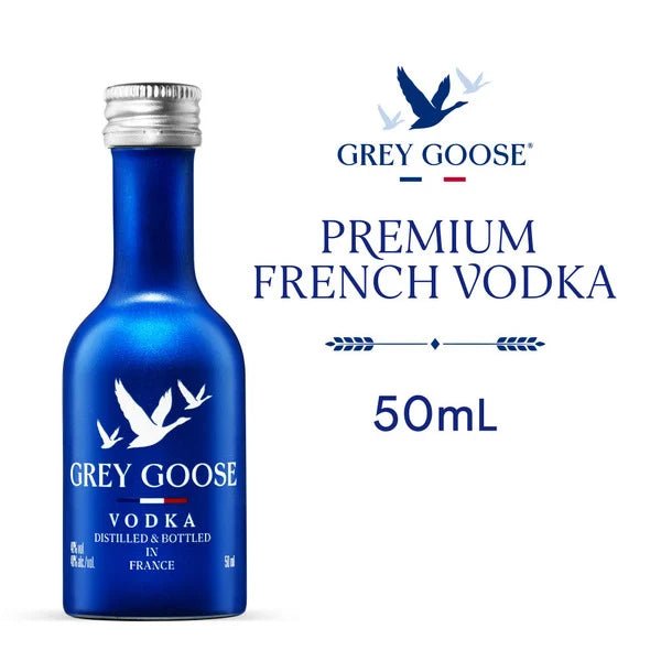 Grey Goose Vodka 50ml Aluminum Miniature - Bottles2Gift