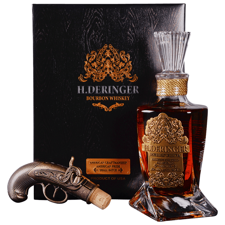 H. Deringer Bourbon Whiskey Gift Set - Bottles2Gift