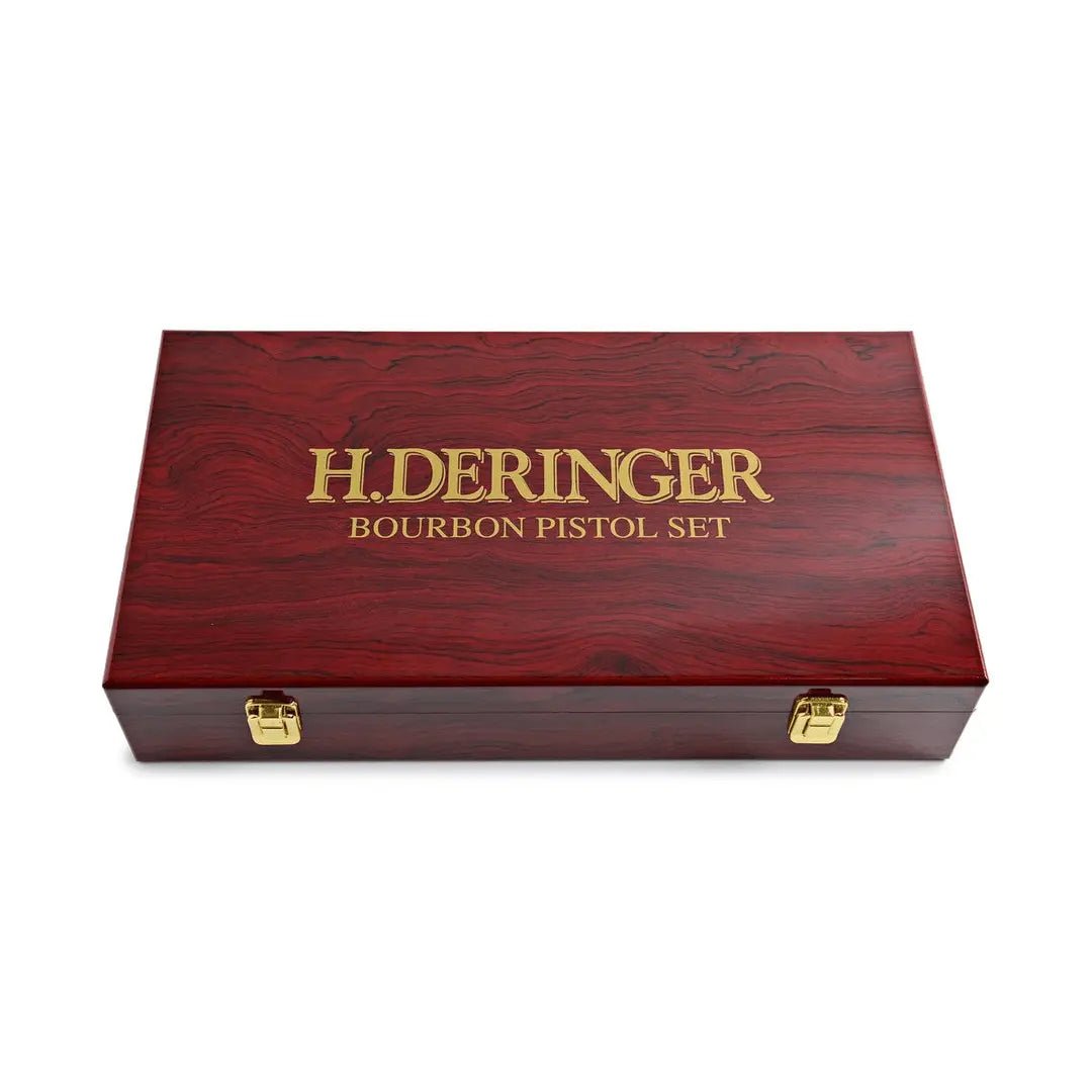H. Deringer Bourbon Whiskey Pistol Set 200mlx2  - Bottles2Gift