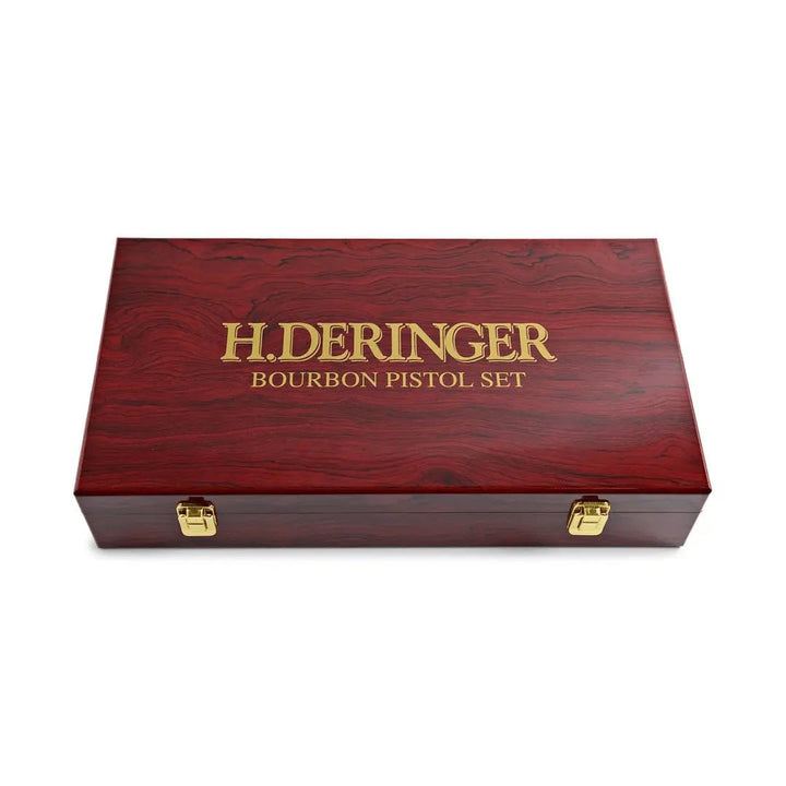 H. Deringer Bourbon Whiskey Pistol Set 200mlx2  - Bottles2Gift