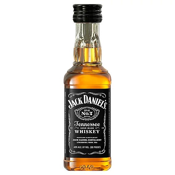 Jack Daniel's Old No. 7 Tennessee Whiskey 50ml Miniature - Bottles2Gift