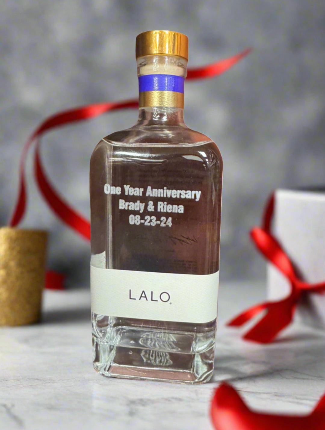LALO Tequila Blanco Gift Box W/ 2 Tequila Glasses - Bottles2Gift