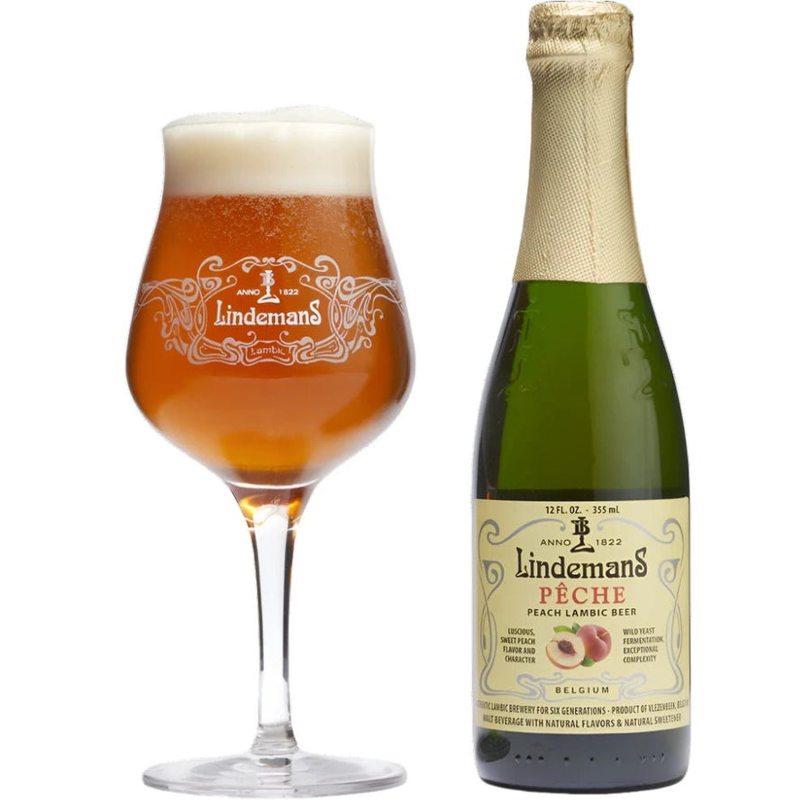 Lindemans Brewery - Peach Lambic Beer - Bottles2Gift