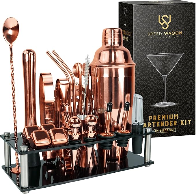 Luxury Cocktail Set with Stand - Bottles2Gift