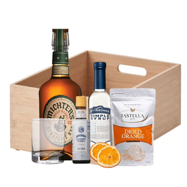 Michter's Rye Old Fashioned Cocktail Gift Box - Bottles2Gift