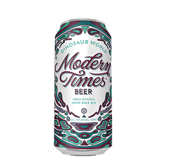 Modern Times Beer - Dinosaur World Hazy Double IPA - Bottles2Gift