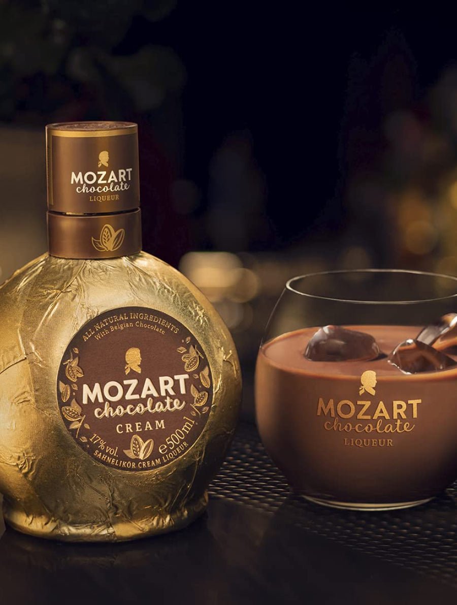 Mozart Chocolate Cream Liqueur 50ml Miniature - Bottles2Gift