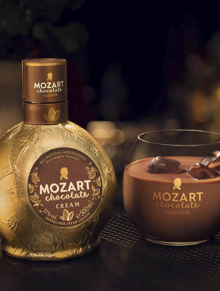 Mozart Chocolate Cream Liqueur 50ml Miniature - Bottles2Gift