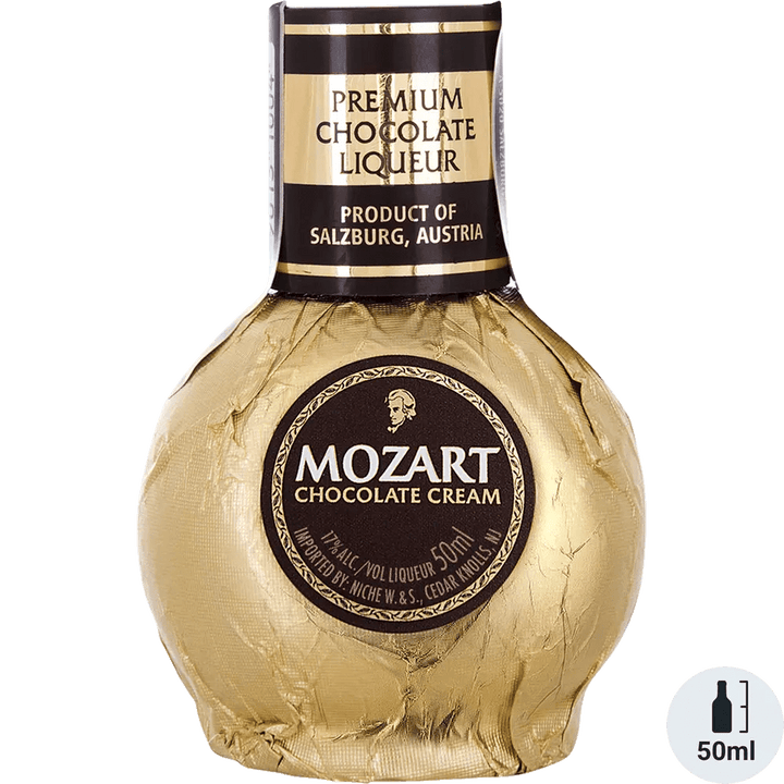 Mozart Chocolate Cream Liqueur 50ml Miniature - Bottles2Gift