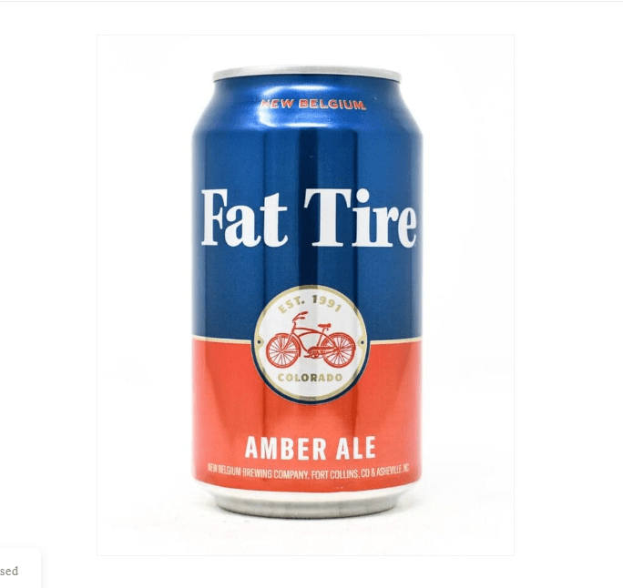 New Belgium Brewing Co. - Fat Tire Amber Ale - Bottles2Gift
