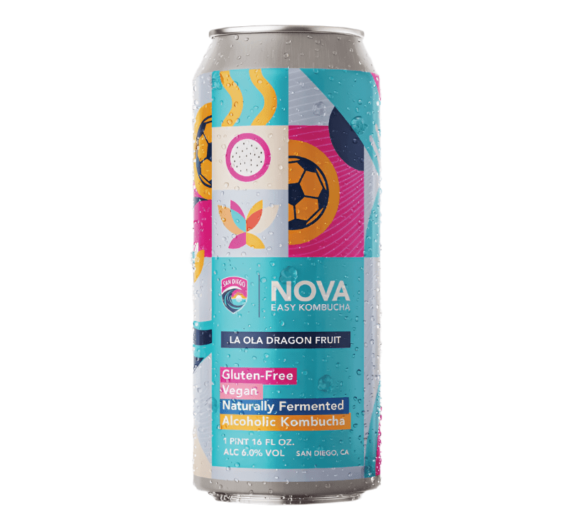 Novo Brazil Brewing Co. - La Ola Dragon Fruit Hard Kombucha - Bottles2Gift