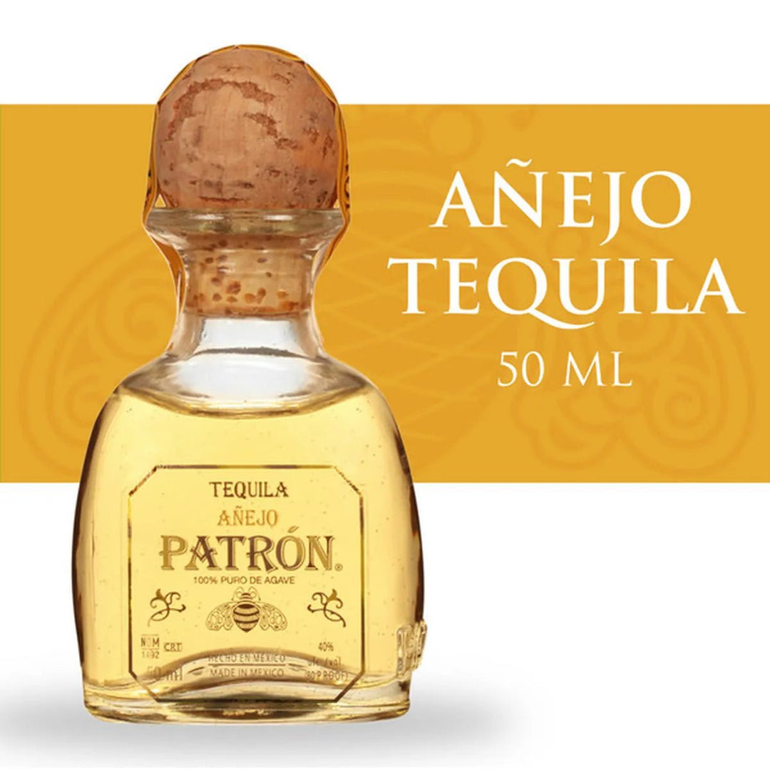 Patron Anejo Tequila 50ml Miniature - Bottles2Gift