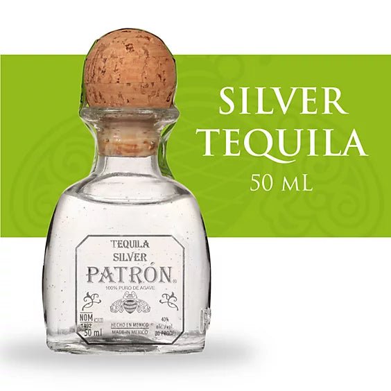 Patron Blanco Tequila 50ml Miniature - Bottles2Gift