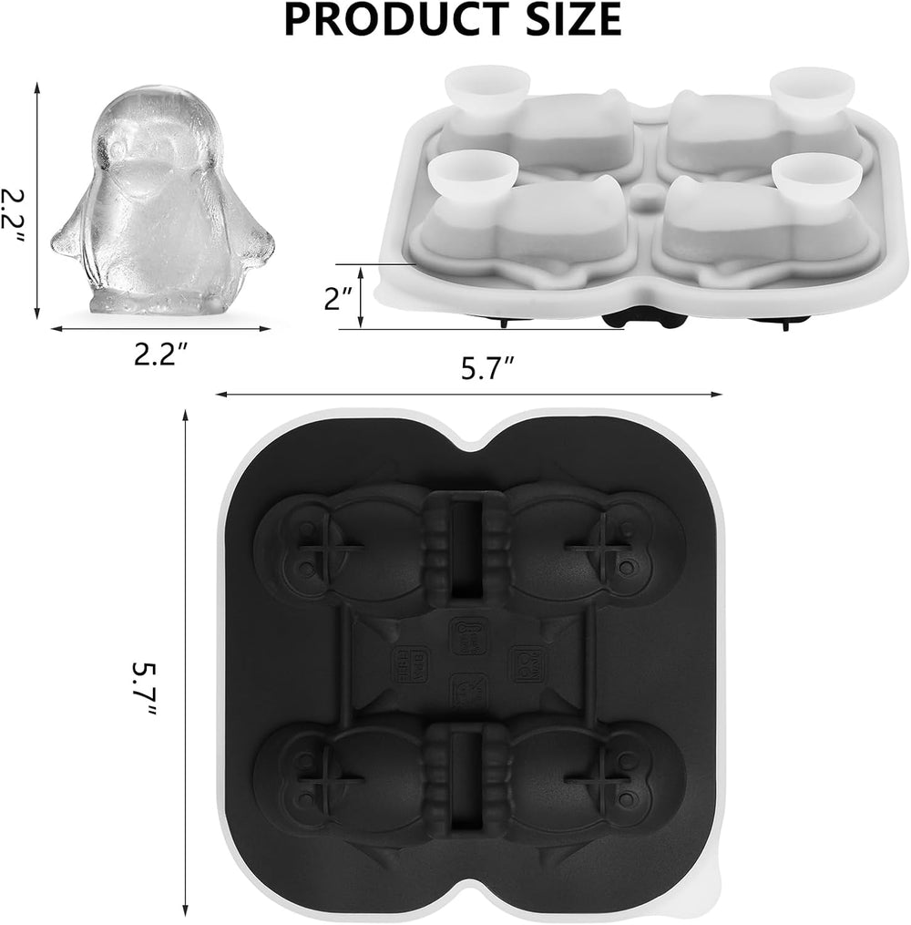 Penguin Ice Molds - Bottles2Gift