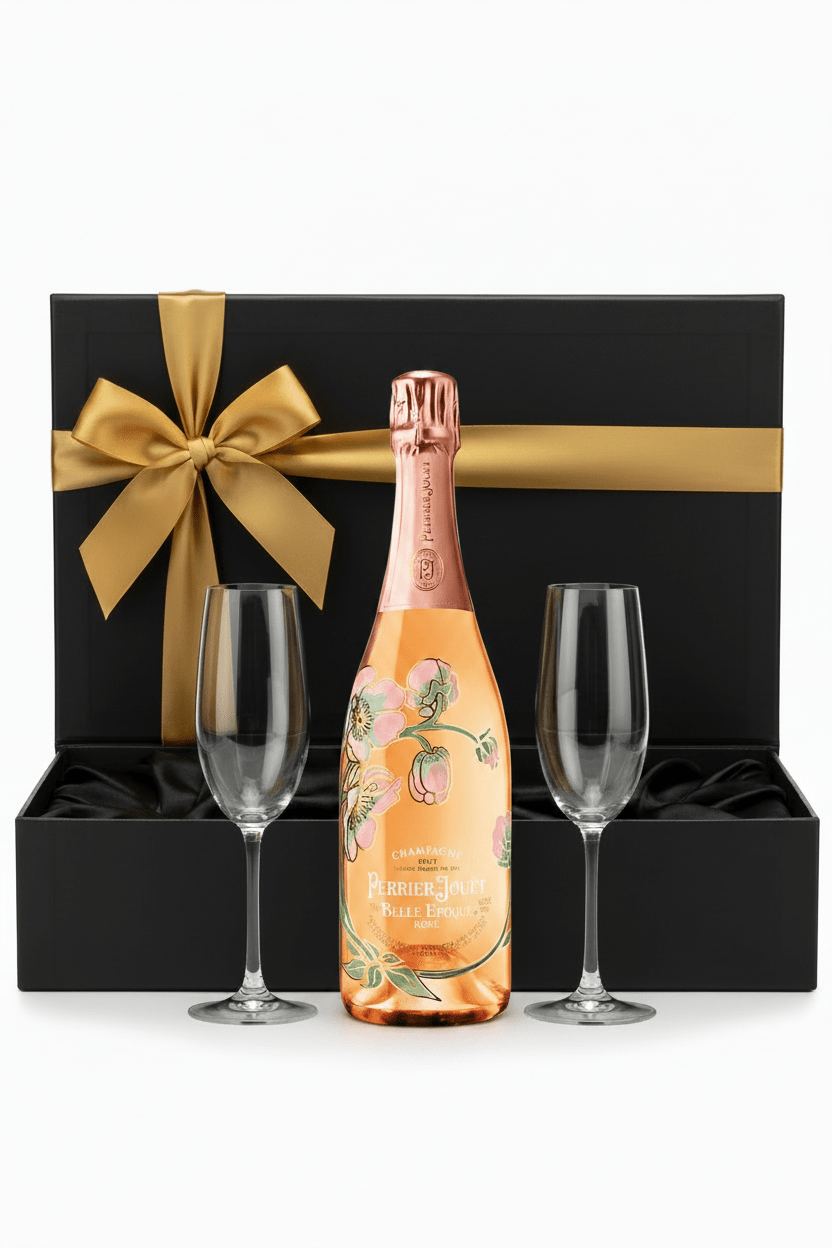 Perrier-Jouet Belle Epoque 13 グラス付きセット2箱 Perrier-Jouet
