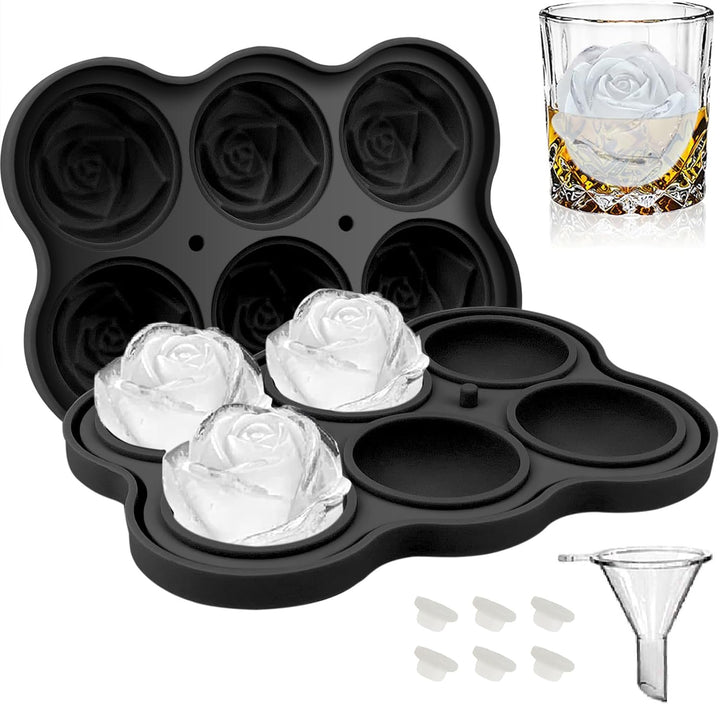 Rose Ice Cube Mold - Bottles2Gift