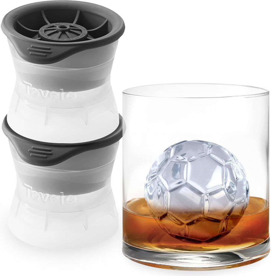 Soccer/Football Ice Mold (Set of 2) - Bottles2Gift