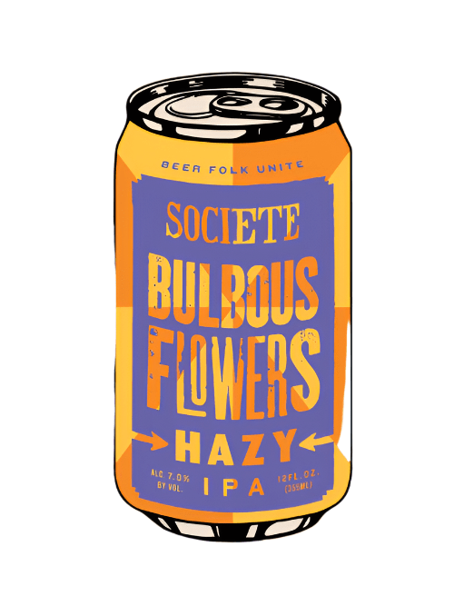 Societe Brewing Co. - Bulbous Flowers Hazy IPA - Bottles2Gift