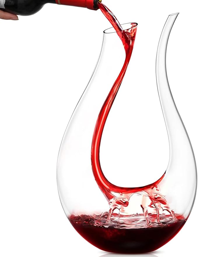 Swan - Neck Wine Decanter & Aerator - Bottles2Gift