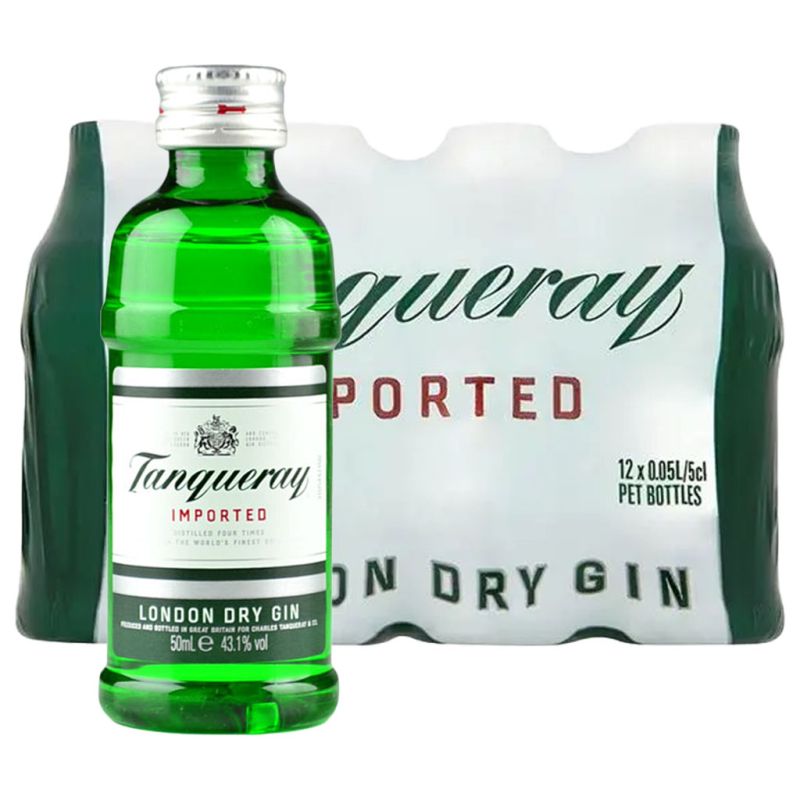 Tanqueray London Dry Gin 50ml Miniature - Bottles2Gift