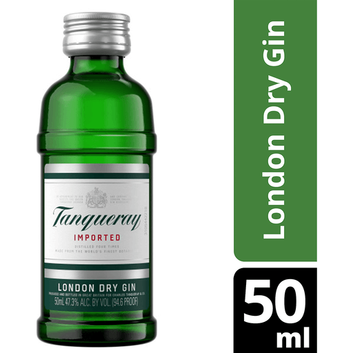 Tanqueray London Dry Gin 50ml Miniature - Bottles2Gift