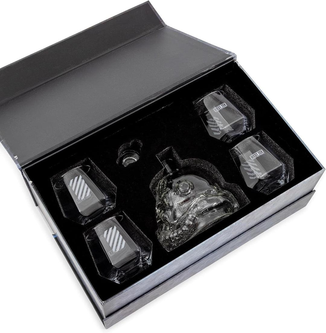 The Brotherhood of Steel 5 - Piece Whiskey Decanter Set - Bottles2Gift