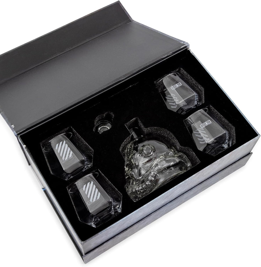 The Brotherhood of Steel 5 - Piece Whiskey Decanter Set - Bottles2Gift